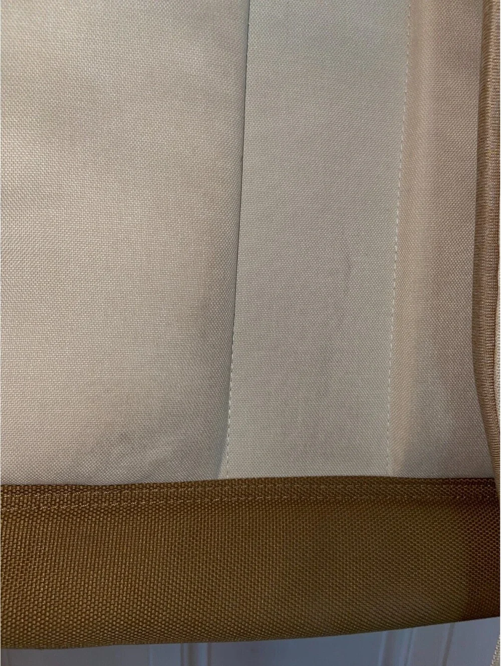 North Face Daypack Backpack Beige/White/ Brown, laptop separator Gorpcore Hiking